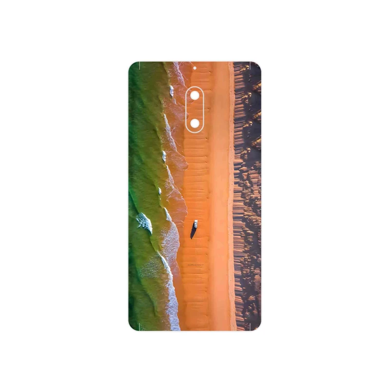 برچسب پوششی ماهوت مدل Beach and Green Sea مناسب برای گوشی موبایل نوکیا 6