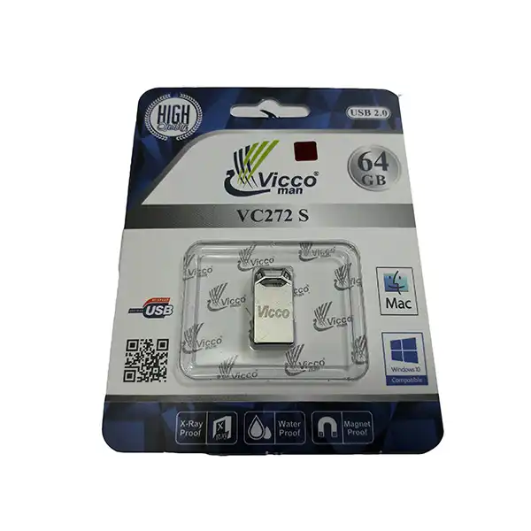 فلش مموری ویکومن مدل VC272 ظرفیت 64 گیگابایت