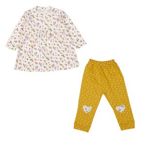 نقد و بررسی ست بلوز آستین بلند و شلوار نوزادی سپیدپوش کد 148001 توسط خریداران