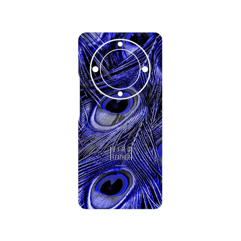 برچسب پوششی ماهوت مدل Purple Feather مناسب برای گوشی موبایل آنر Magic 5 Lite