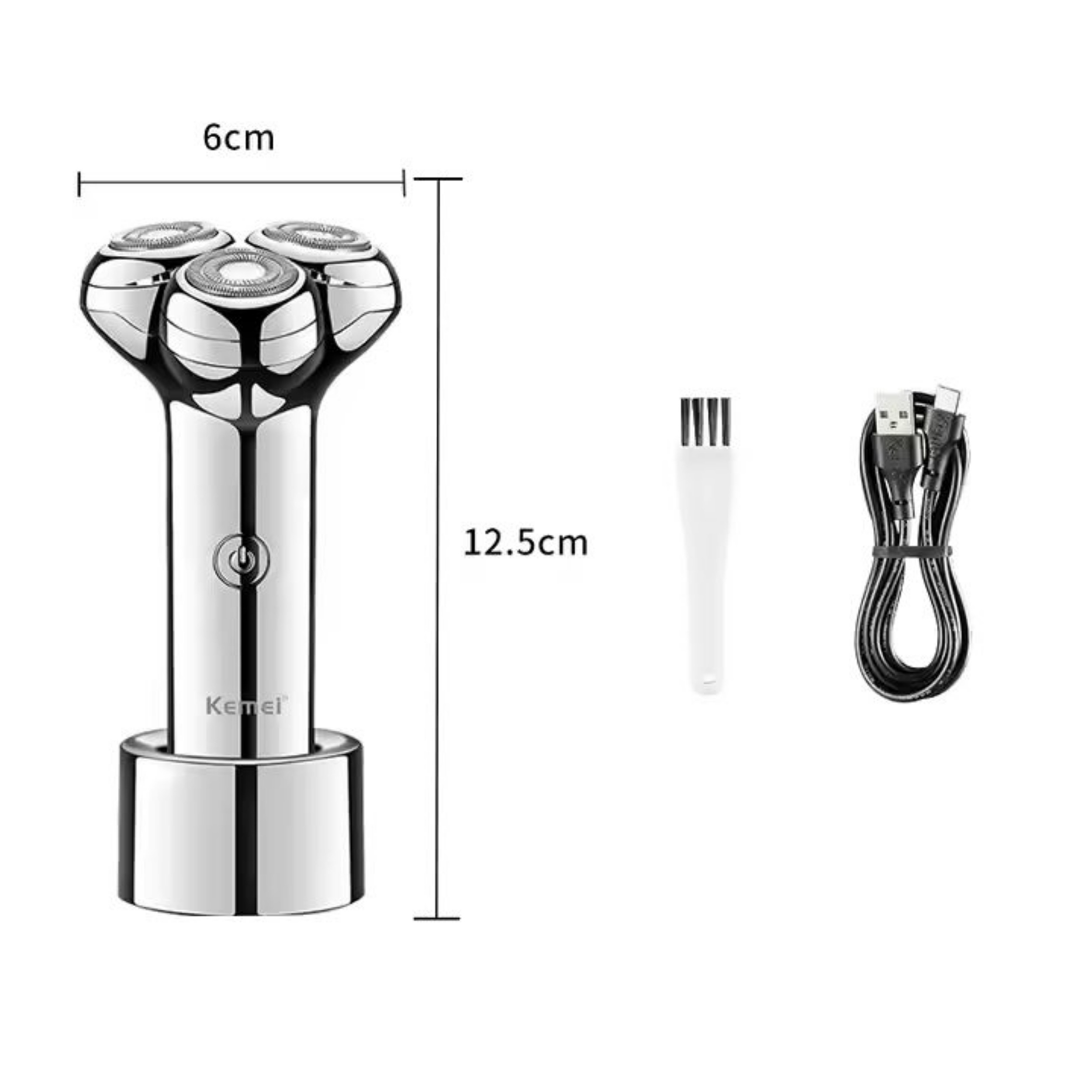 ماشین اصلاح موی صورت شارژی کیمی مدل KM-T08