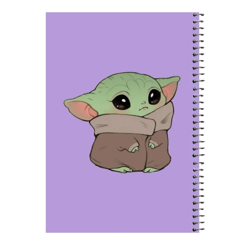 دفتر مشق 80 برگ اس جی مدل بیبی یودا