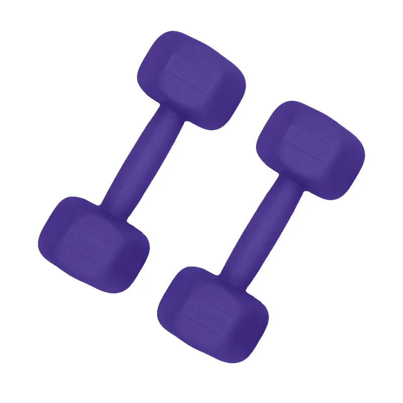 دمبل چندضلعی وزن 2.5 کیلوگرم رادیس فیت مدل DUM-Fit 2.5 بسته دو عددی