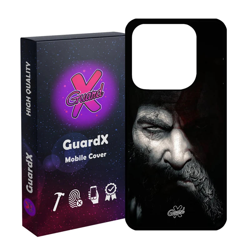 کاور گارد ایکس طرح God of War مدل 10418 مناسب برای گوشی موبایل شیائومی Redmi Note 14 4G