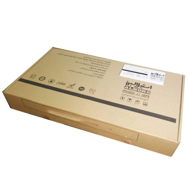 شیر آشپزخانه استیل البرز مدل دو منظوره ST-411