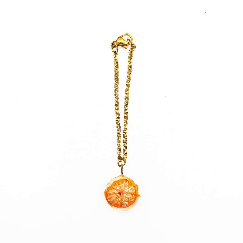 آویز ساعت زنانه مدل نارنگی