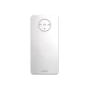 MAHOOT Metallic-White Cover Sticker for OnePlus 7T