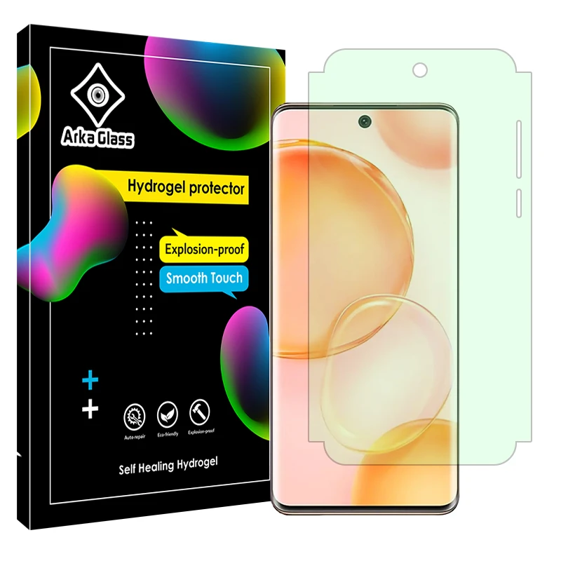 محافظ صفحه نمایش آرکا گلس مدل گرین لایت مناسب برای گوشی موبایل آنر 50