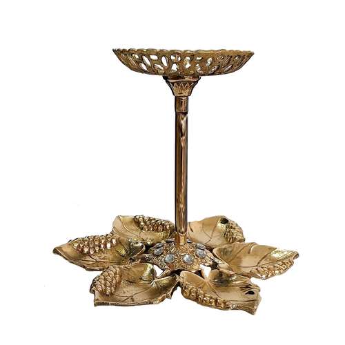 ظرف برنجی مدل هفت سین