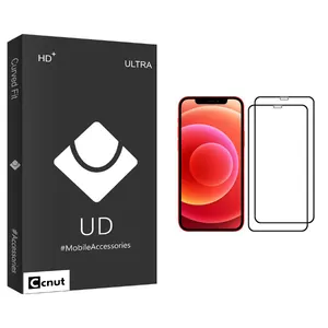 Coconut UD Black Screen Protector For Apple iPhone 12 Pro Pack Of 2