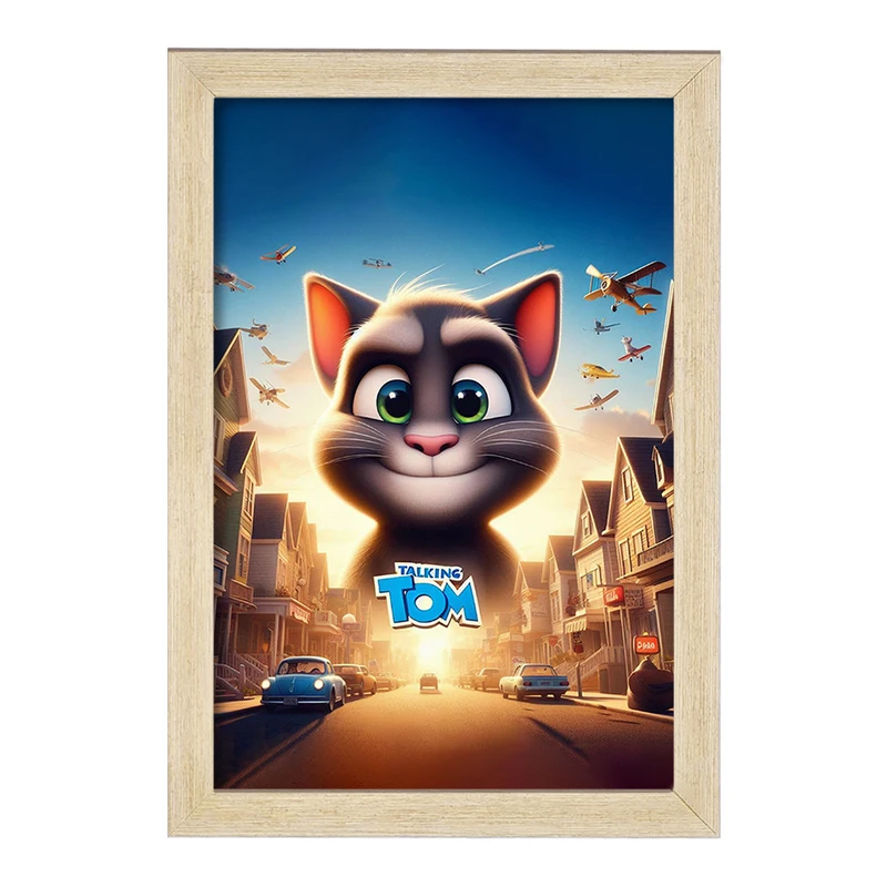 تابلو خندالو مدل My Talking Tom کد F2222