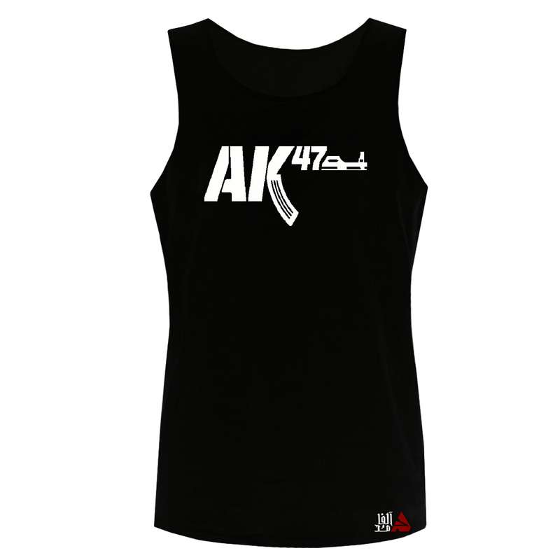 تاپ مردانه مدل AK47 کد b030 رنگ مشکی 