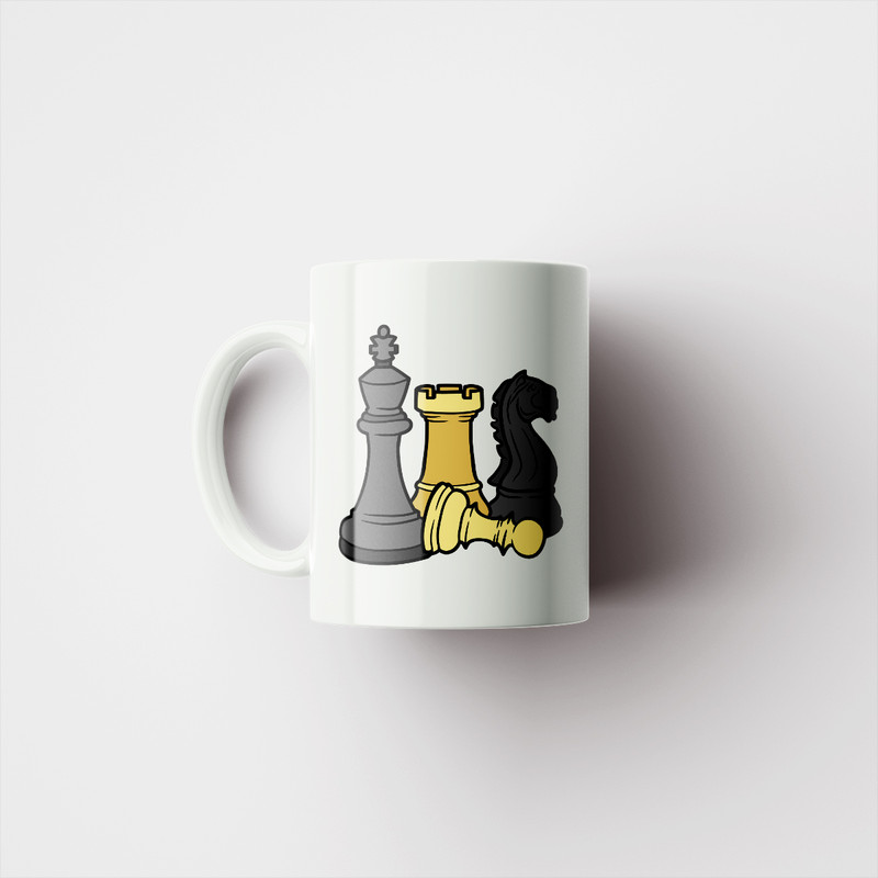 ماگ طرح شطرنج کد 189