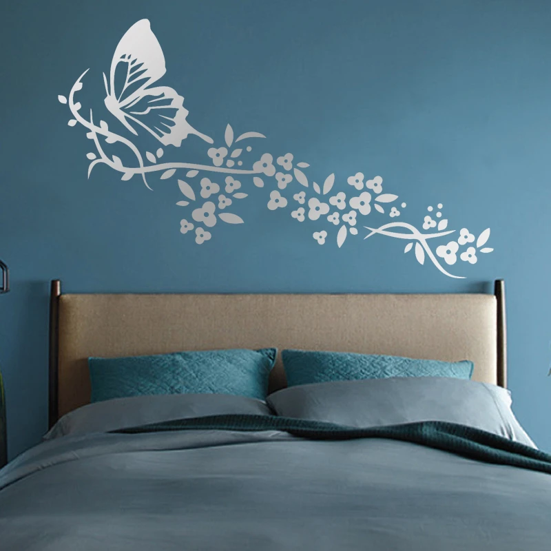 آینه پلکسی گلس مدل دکوراتیو کد N42 مجموعه 64 عددی