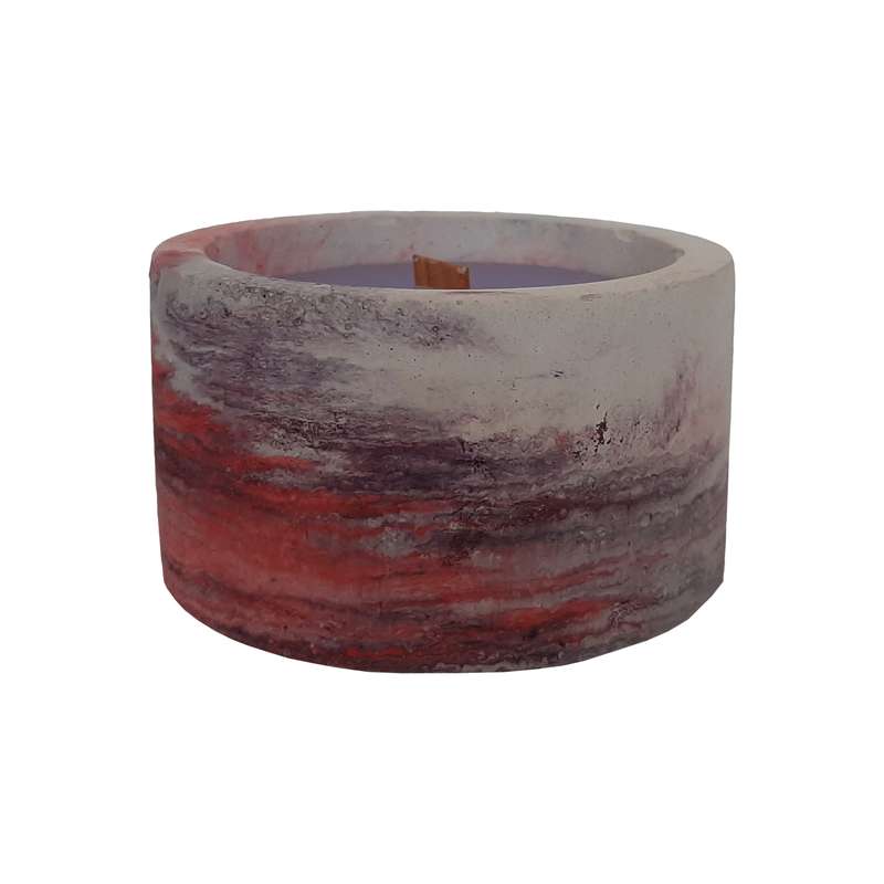 شمع دست ساز مدل گرد کد B