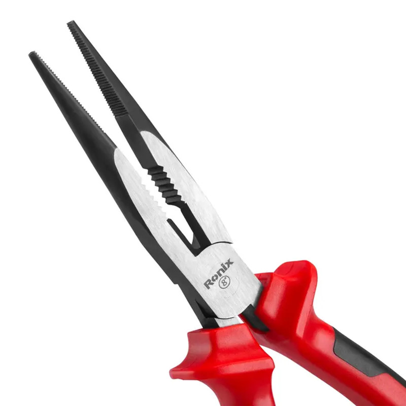 انبر دم باریک رونیکس مدل RH1378 سایز 8 اینچ انبر دم باریک رونیکس مدل RH1378 سایز 8 اینچ