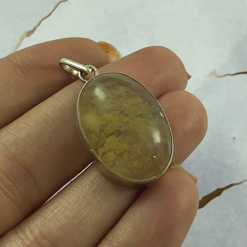 آویز گردنبند نقره زنانه سلین کالا مدل در کد 20