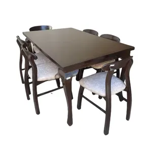 میز و صندلی ناهارخوری شش نفره گالری والریان مدل KH-2706