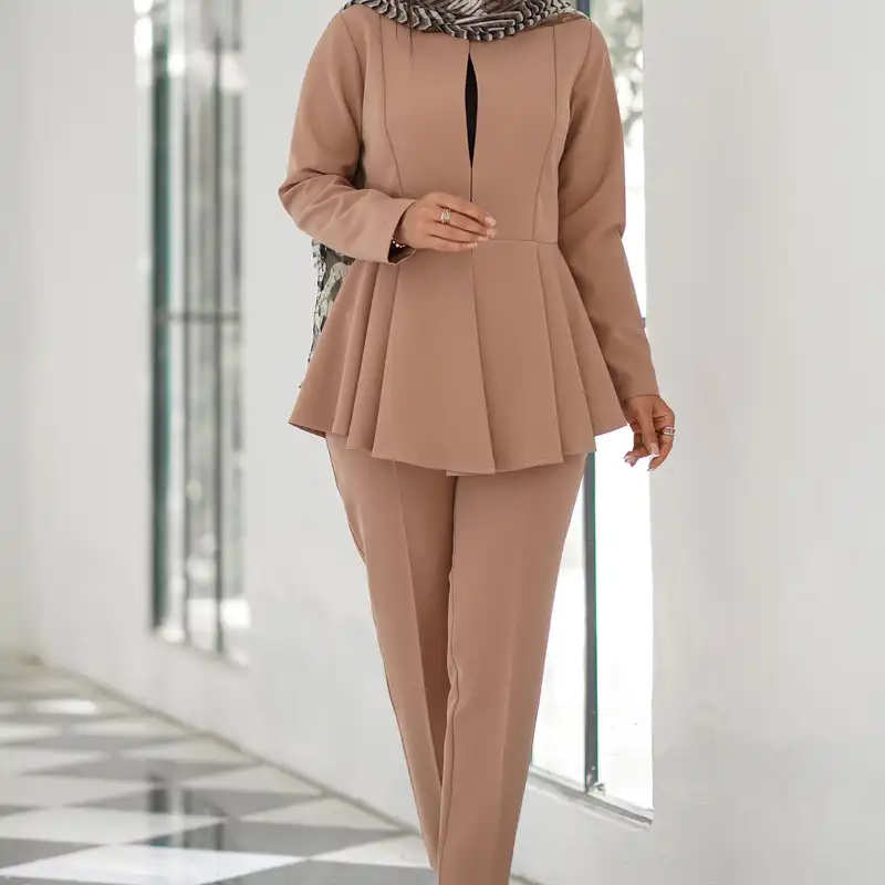 ست کت و شلوار زنانه السانا مدل آرام کد 149607