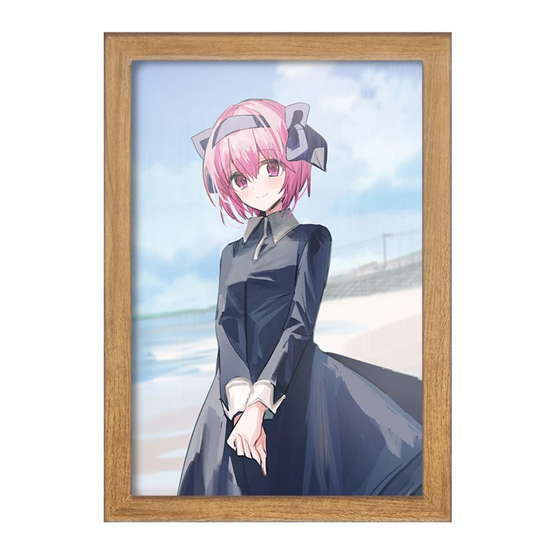 تابلو خندالو مدل نانا انیمه الفن لید کد 32192