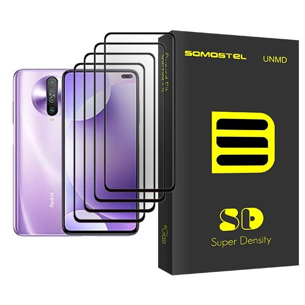 محافظ صفحه نمایش سوماستل مدل SD Glass MIX004 مناسب برای گوشی موبایل شیائومی Redmi K30 بسته چهار عددی