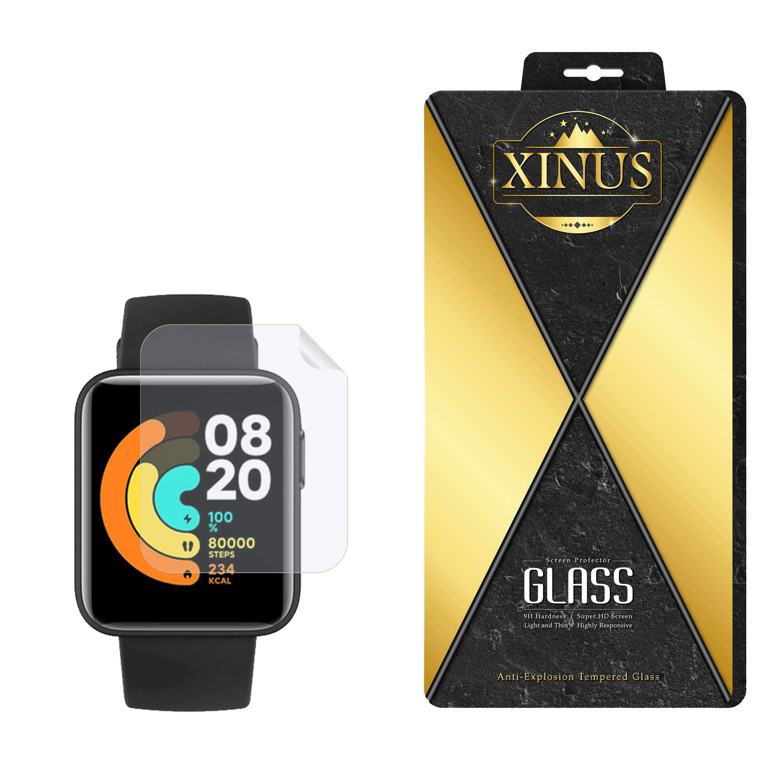نقد و بررسی محافظ صفحه نمایش نانو ژینوس مدل NPX مناسب برای ساعت هوشمند شیایومی Mi Watch Lite توسط خریداران