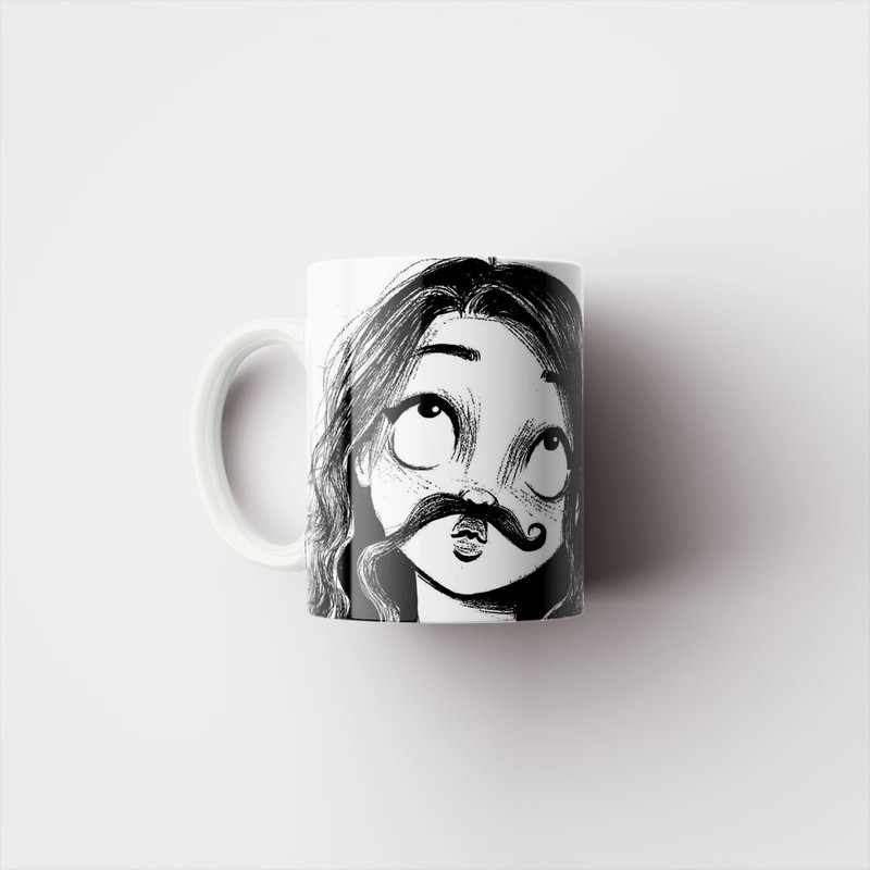 ماگ طرح دخترانه دوست داشتنی کد wall-8163 ماگ طرح دخترانه دوست داشتنی کد wall-8163