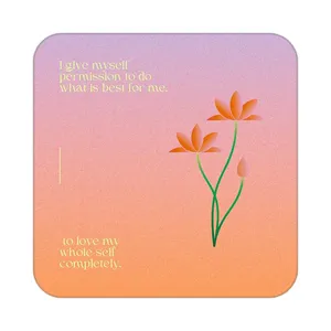 زیر لیوانی کاکتی طرح جملات انگیزشی و مثبت مدل mp24996