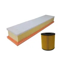 فیلتر هوا خودرو&nbsp;فیلتر  نوآوران مدل NA1103 مناسب برای پژو 206 تیپ 5 به همراه فیلتر روغن