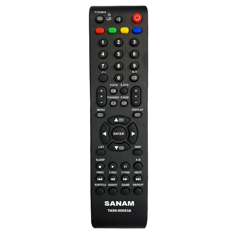 ریموت کنترل تلویزیون صنام مدل TA59-00093A
