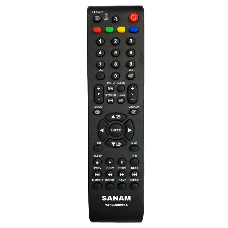 ریموت کنترل تلویزیون صنام مدل TA59-00093A ریموت کنترل تلویزیون صنام مدل TA59-00093A
