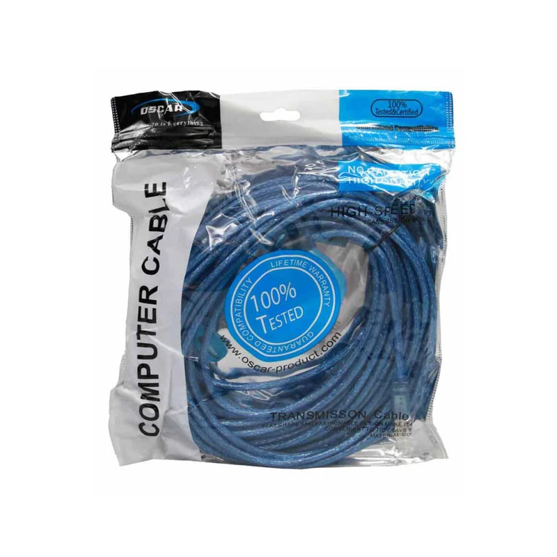 عکس شماره 2 : کابل پرینتر اسکار مدل usb 2.0 به طول 10 متر