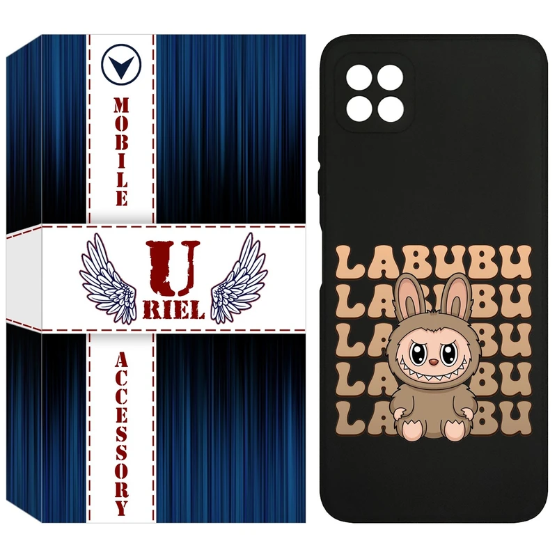 کاور یوریل قاب مدل KSH کد 134 طرح عروسک لبوبو مناسب برای گوشی موبایل سامسونگ Galaxy A22 5G