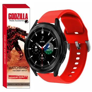 بند گودزیلا مدل Silicon-SQ مناسب برای ساعت هوشمند سامسونگ Galaxy Watch4 Classic 42mm