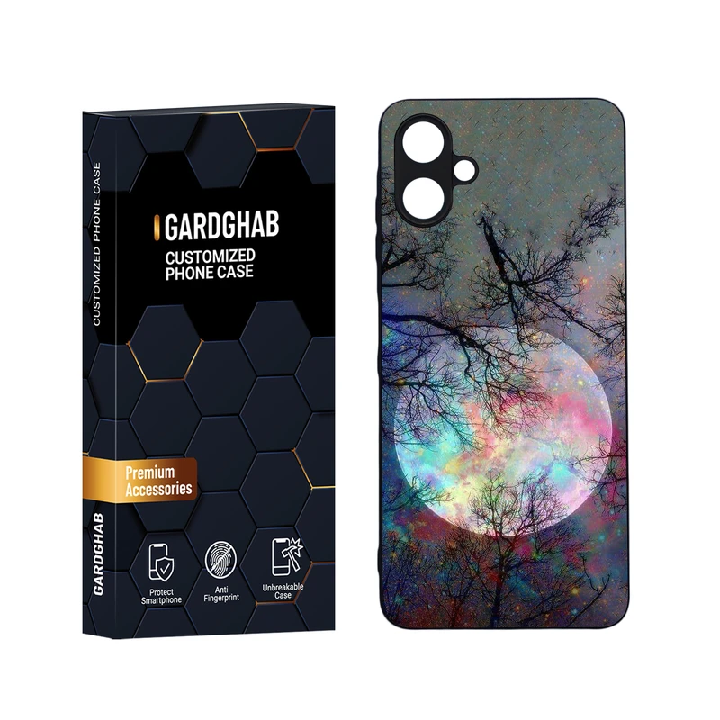 کاور گارد قاب مدل کهکشان مناسب برای گوشی موبایل سامسونگ Galaxy A06 