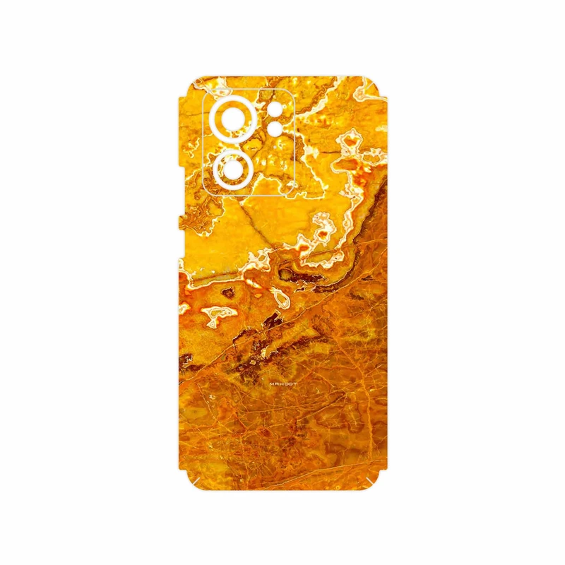 برچسب پوششی ماهوت مدل Gold Marble مناسب برای گوشی موبایل موتورولا Edge 40