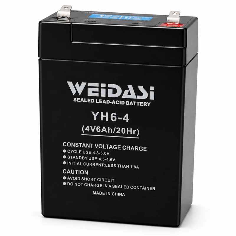 باتری UPS با ولتاژ 4 ولت و شدت جریان 6 آمپرساعت مدل WIDASI-pana-4V-6A