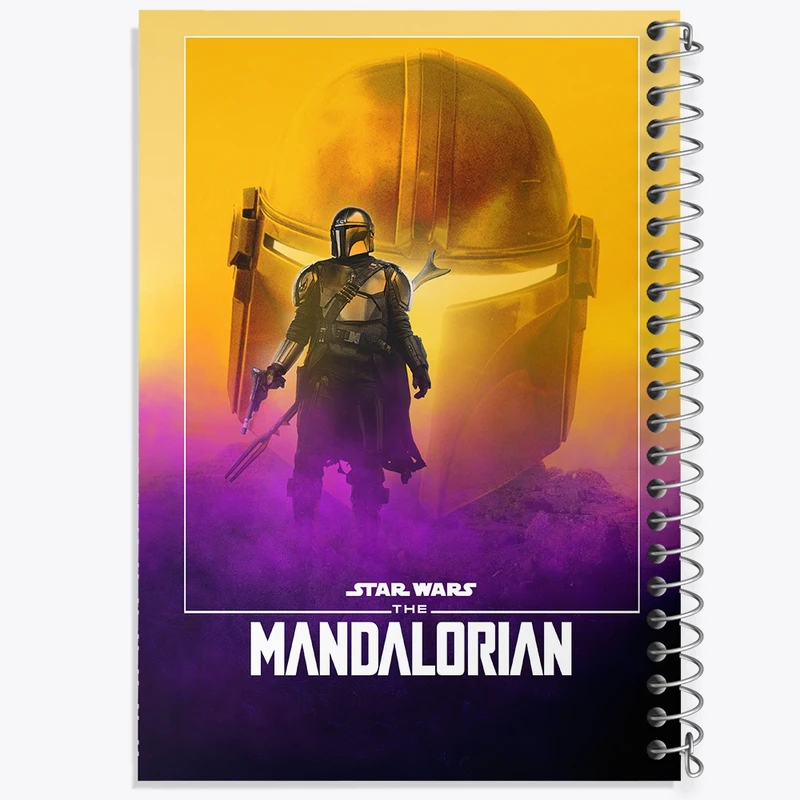 دفتر مشق 50 برگ خندالو طرح جنگ ستارگان (Star Wars) کد F1832