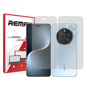 Remax Resistant model Transparent screen protector suitable for Honor Magic 7 Pro mobile phone Along with the phone back protector
