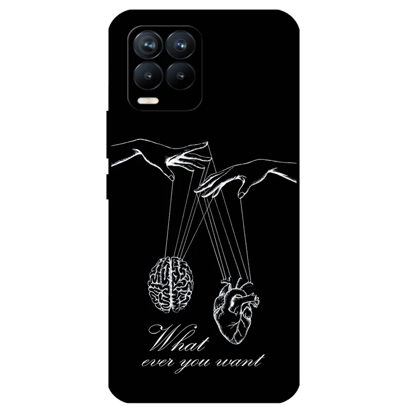 کاور مگافون طرح فکر و احساس مدل 1899 مناسب برای گوشی موبایل ریلمی 8 4G / 8 Pro     