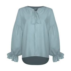 بلوز زنانه مدل یقه گرد کد 4004