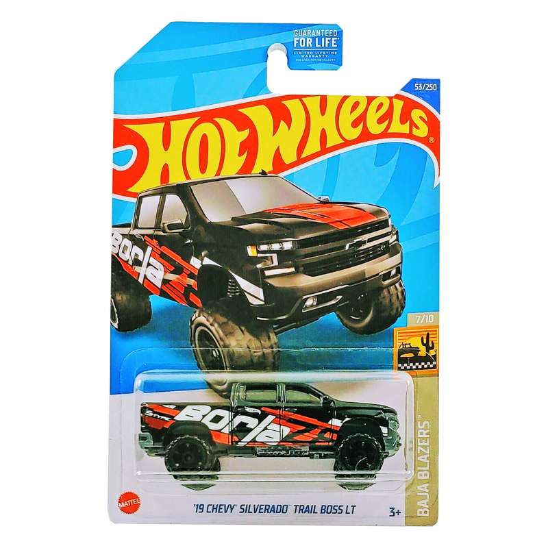 ماکت ماشین هات ویلز مدل 19Chevy Silverado Trail Boss LT