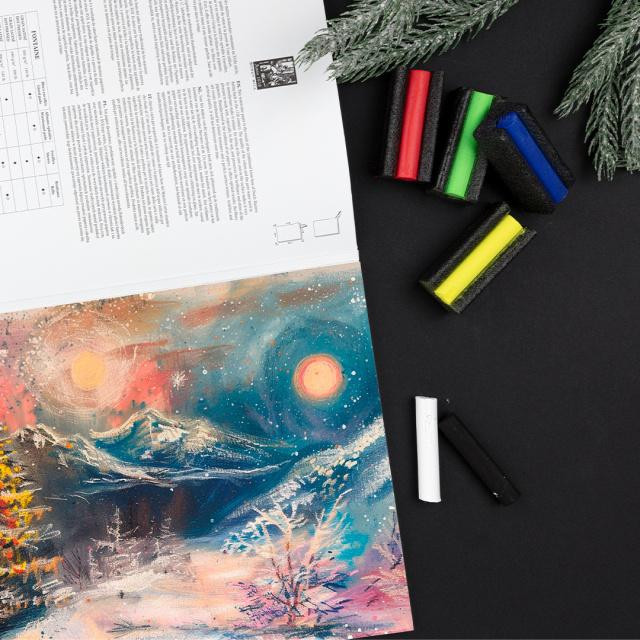 پاستل گچی 12 رنگ پریمو کد 144898