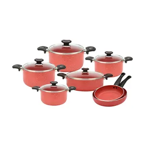 Zarsab Violet Cookware Set of 12 