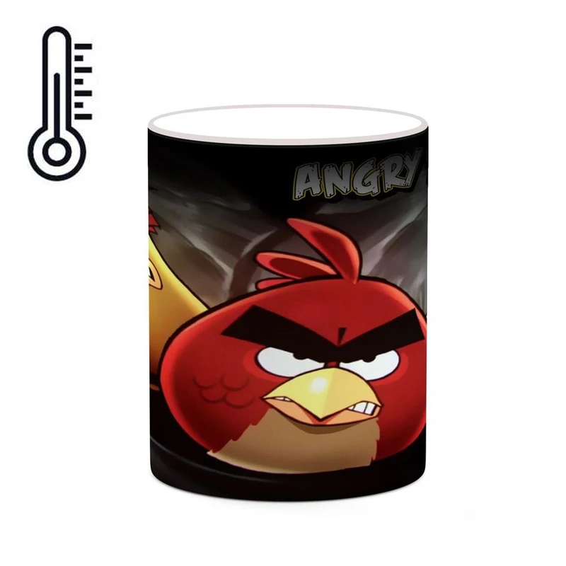 ماگ حرارتی کاکتی مدل بازی پرندگان خشمگین Angry Birds کد mgh27483
