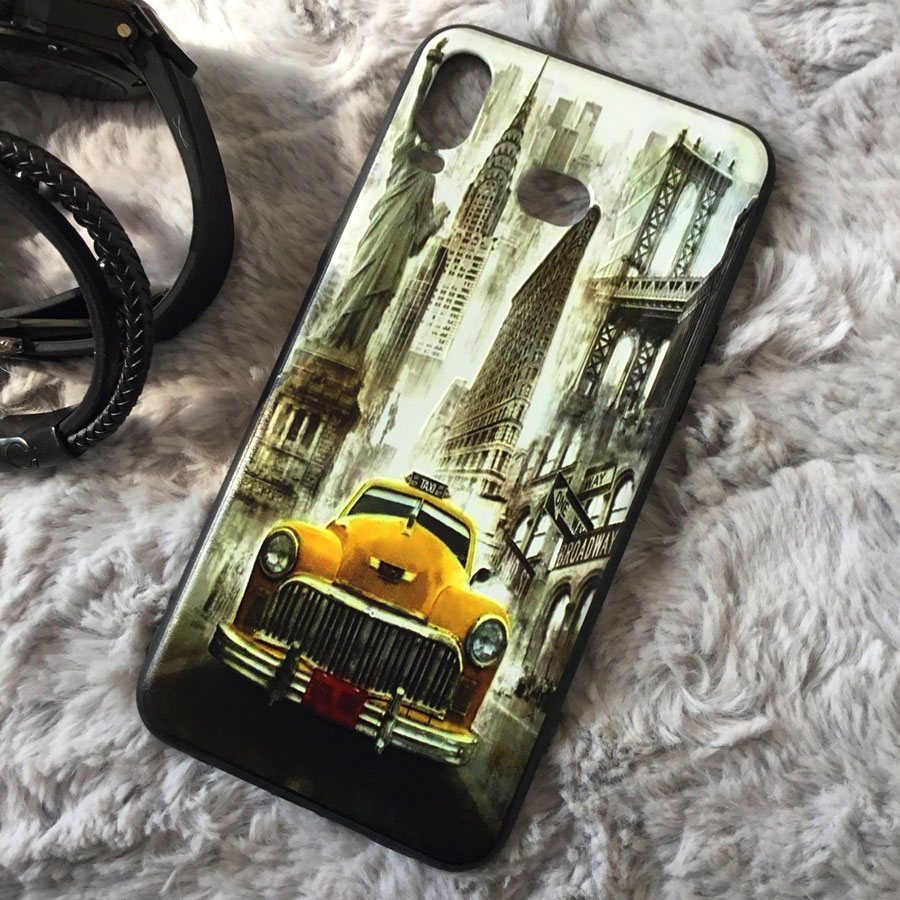 کاور طرح Taxi کد A7017 مناسب برای گوشی موبایل سامسونگ Galaxy A6s