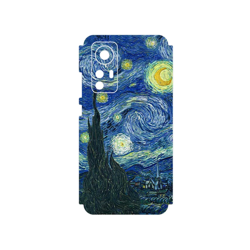 برچسب پوششی ماهوت مدل The Starry Night of van Gogh مناسب برای گوشی موبایل شیائومی 12X