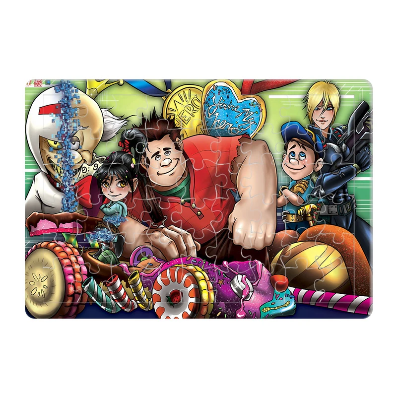 پازل 54 تکه هومرو مدل PL867 طرح انیمیشن رالف خرابکار