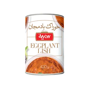 کنسرو خوراک بادمجان سمیه - 380 گرم 