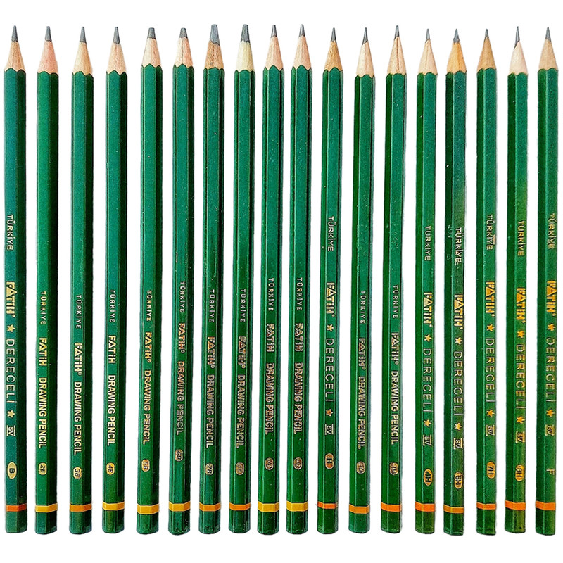 مداد طراحی فاتح مدل 02 بسته 18 عددی